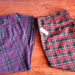 2 pairs of Terra and Sky women's plus size leggings